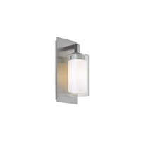 Feiss OL13000BS Salinger 1 Light 12 inch Brushed Steel Outdoor Lantern Wall Sconce thumb