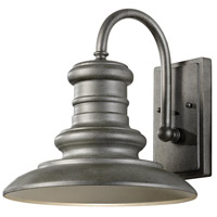 Feiss OL8601TRD/T Redding Station 1 Light 13 inch Tarnished Silver Outdoor Wall Lantern thumb