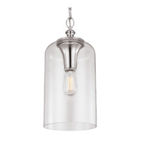 Feiss P1309PN-F Hounslow 1 Light 9 inch Polished Nickel Pendant Ceiling Light in Fluorescent thumb