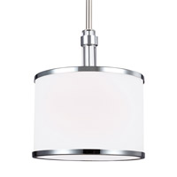 Feiss VS23301SN/CH Prospect Park 1 Light 5 inch Satin Nickel and