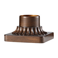Feiss PIER-MT-HTBZ Pier Mounting 6 inch Heritage Bronze Pier and Post Accessory thumb