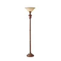 Feiss Signature 1 Light Torchiere in Chestnut Wash T1195CHTW thumb