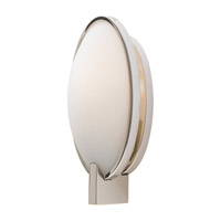 Feiss Hallie 1 Light Wall Sconce in Polished Nickel WB1410PN thumb
