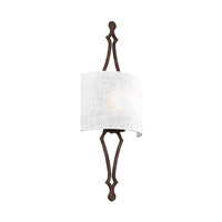 Feiss WB1859WI Tilling 1 Light 12 inch Weathered Iron Vanity Light Wall Light thumb