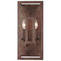 Feiss WB1865WI Marquelle 2 Light 7 inch Weathered Iron Vanity Light Wall Light FS-WB1865WI-ALT.jpg thumb