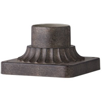 Feiss PIERMOUNT-WCT Signature 3 inch Weathered Chestnut Pier Mount Base photo thumbnail