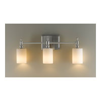 Feiss VS16103-BS Sullivan 3 Light 24 inch Brushed Steel Vanity Strip Wall Light in Opal Etched Glass VS16103BS.jpg thumb