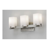 Feiss VS18403-BS Riva 3 Light 22 inch Brushed Steel Vanity Strip Wall Light in Cream Etched Glass, 21.5 VS18403BS.jpg thumb