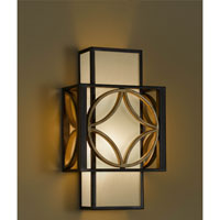 Feiss WB1446HTBZ/PGD Remy 1 Light 8 inch Heritage Bronze and Parissiene Gold ADA Wall Sconce Wall Light photo thumbnail