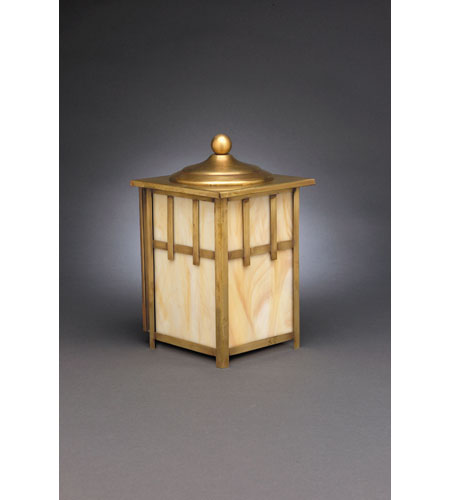 Northeast Lantern 1521-RB-MED-CLR Lodge 1 Light 10 inch Raw Brass Outdoor Wall Lantern in Clear Glass photo