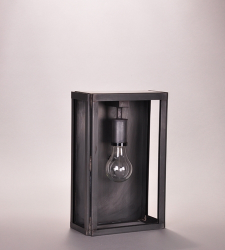 Northeast Lantern 7511-AC-MED-CLR Midtown 1 Light 8 inch Antique Copper Wall Lantern Wall Light in Clear Glass photo