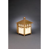 Northeast Lantern 1711-RB-MED-CLR Lodge 1 Light 8 inch Raw Brass Outdoor Wall Lantern in Clear Glass photo thumbnail