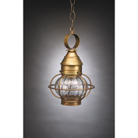 Northeast Lantern 2512-AC-MED-OPT Onion 1 Light 8 inch Antique Copper Hanging Lantern Ceiling Light in Optic Glass photo thumbnail