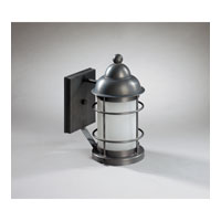 Northeast Lantern 3511-DB-MED-CSG Nautical 1 Light 11 inch Dark Brass Outdoor Wall Lantern in Clear Seedy Glass photo thumbnail