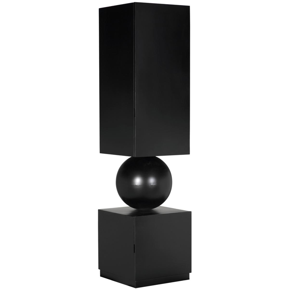Noir GBCS261MTB Pillar Matte Black Cabinet