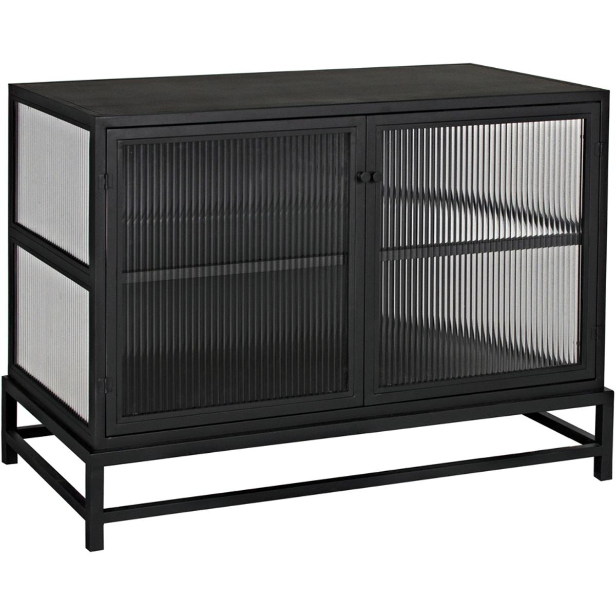 Noir GCON426MTB Chandler 41 X 195 inch Matte Black Sideboard 2 Door