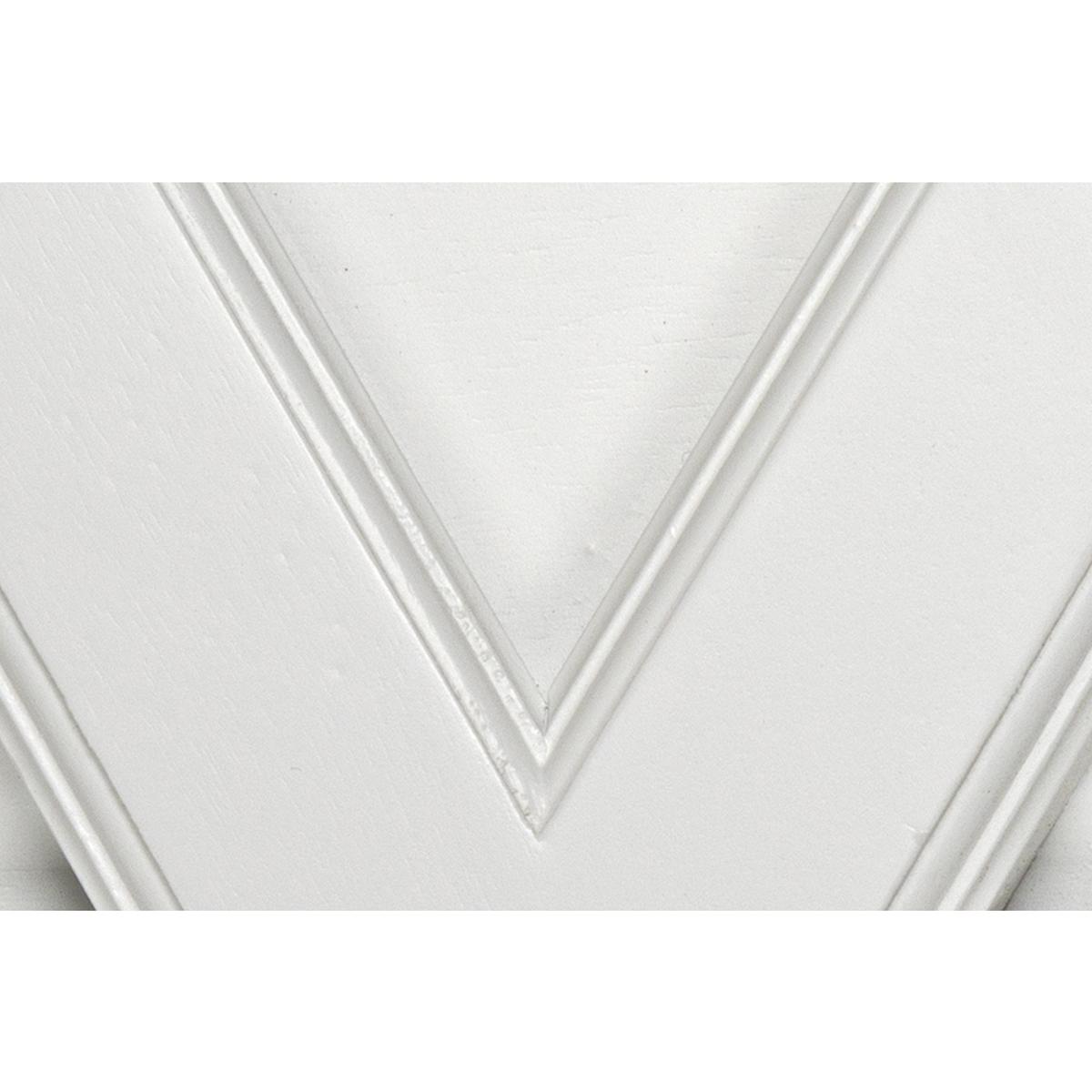 Noir GDES115SW Portuguese 72 X 32 inch Solid White Desk