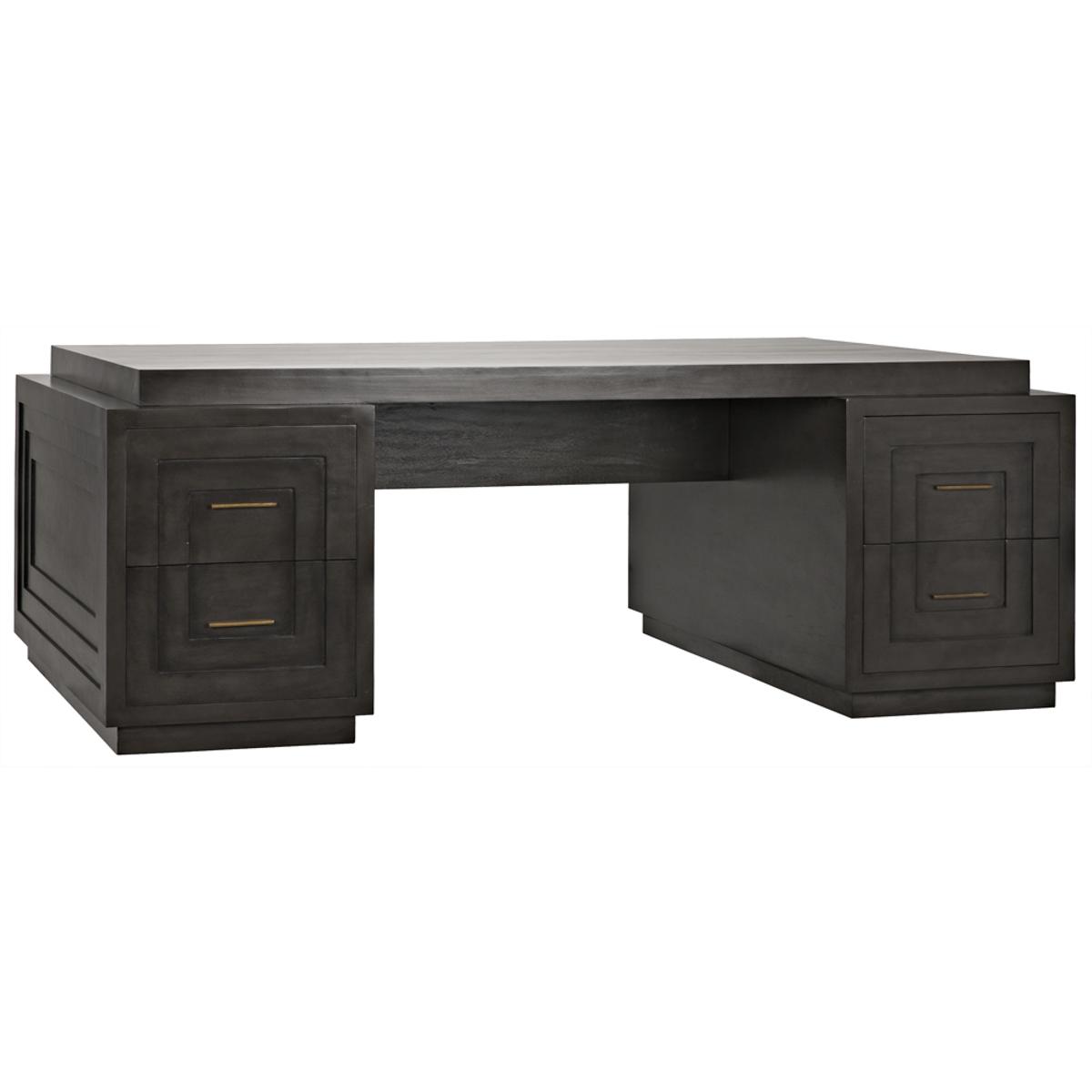 Noir GDES159P Mentor 86 X 51 inch Pale Desk