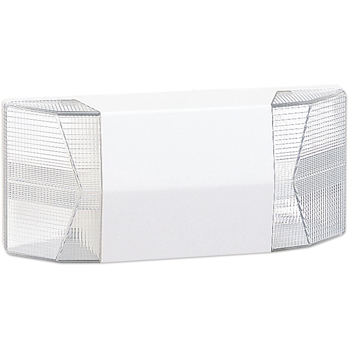 Nora Lighting NE-806LED 2W 120-277V 220 lm Head Emergency Light with Integral Dual LED Heads, White