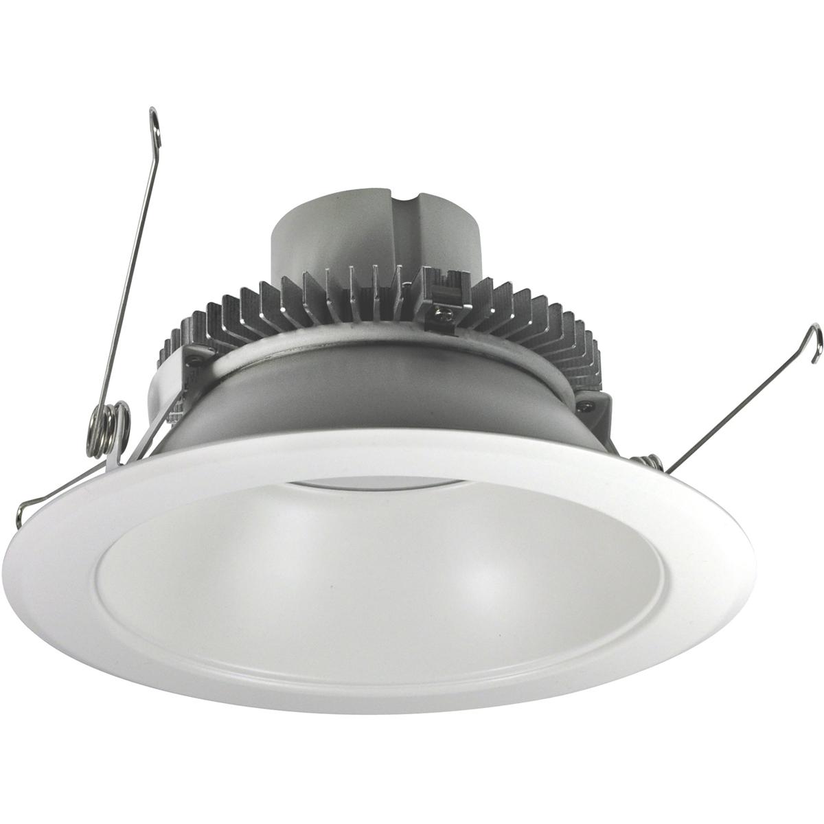 Nora Lighting NLCBC2-65127WW/10 Cobalt Click White Recessed Light in 2700K, 1000, No Remote Emergency, Dimming: 120V Phase (Triac/ELV)