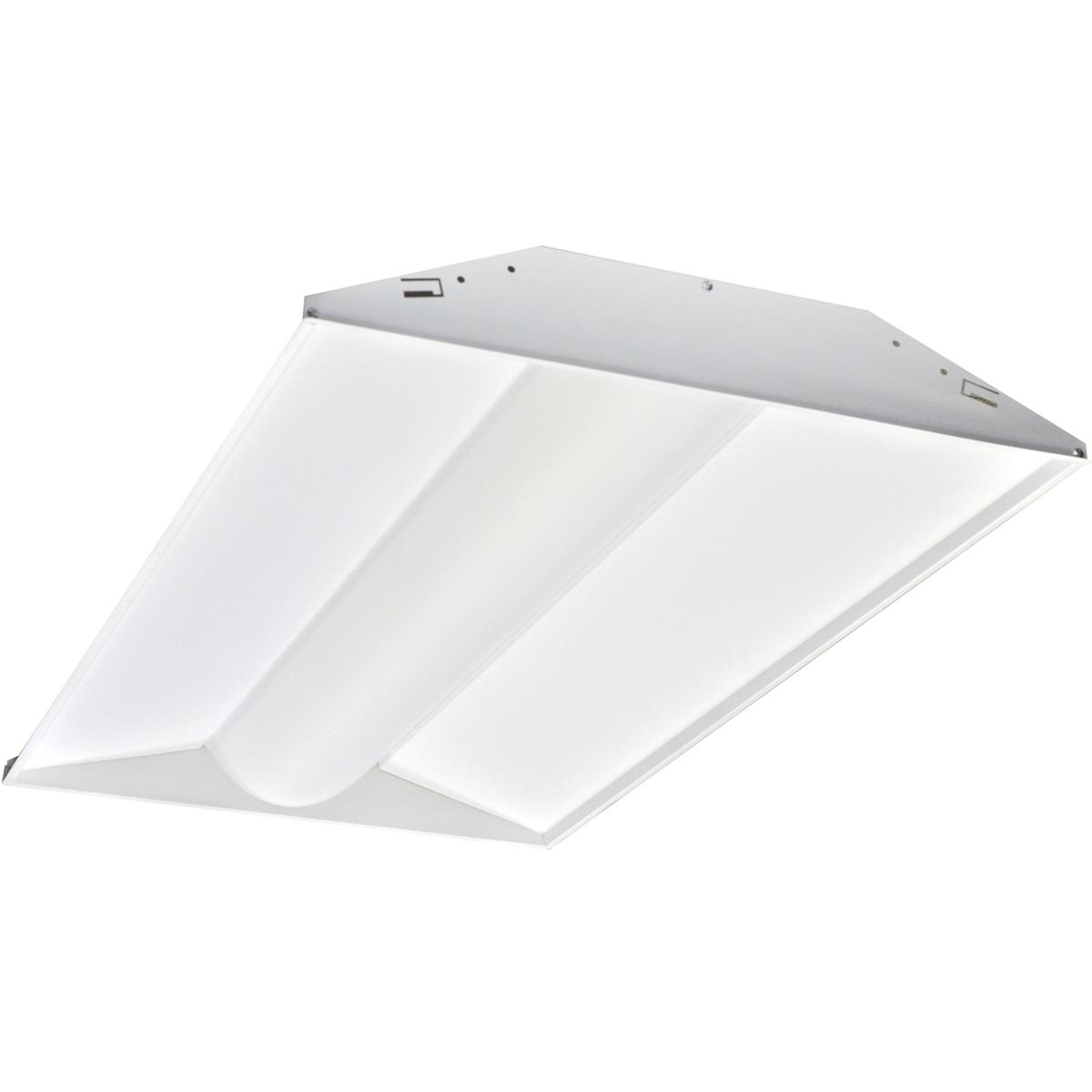 Nora Lighting NPTCB-E24L40/30AW Aaliyah 1 Light 47.88 inch White Troffer Ceiling Light in 3000K