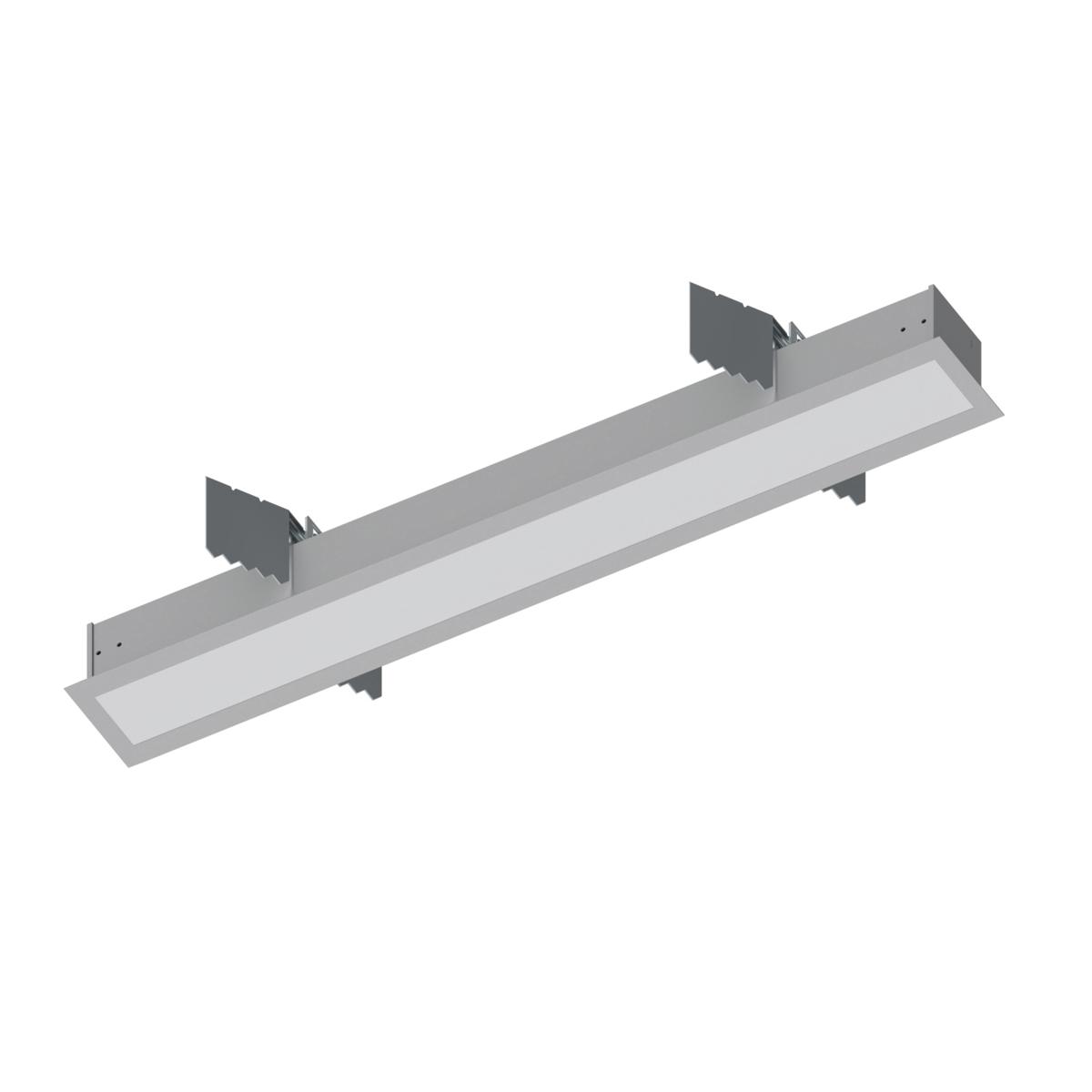 Nora Lighting NRLIN-21040A 2 ft. 4000K L-Line Recessed LED Linear, Aluminum
