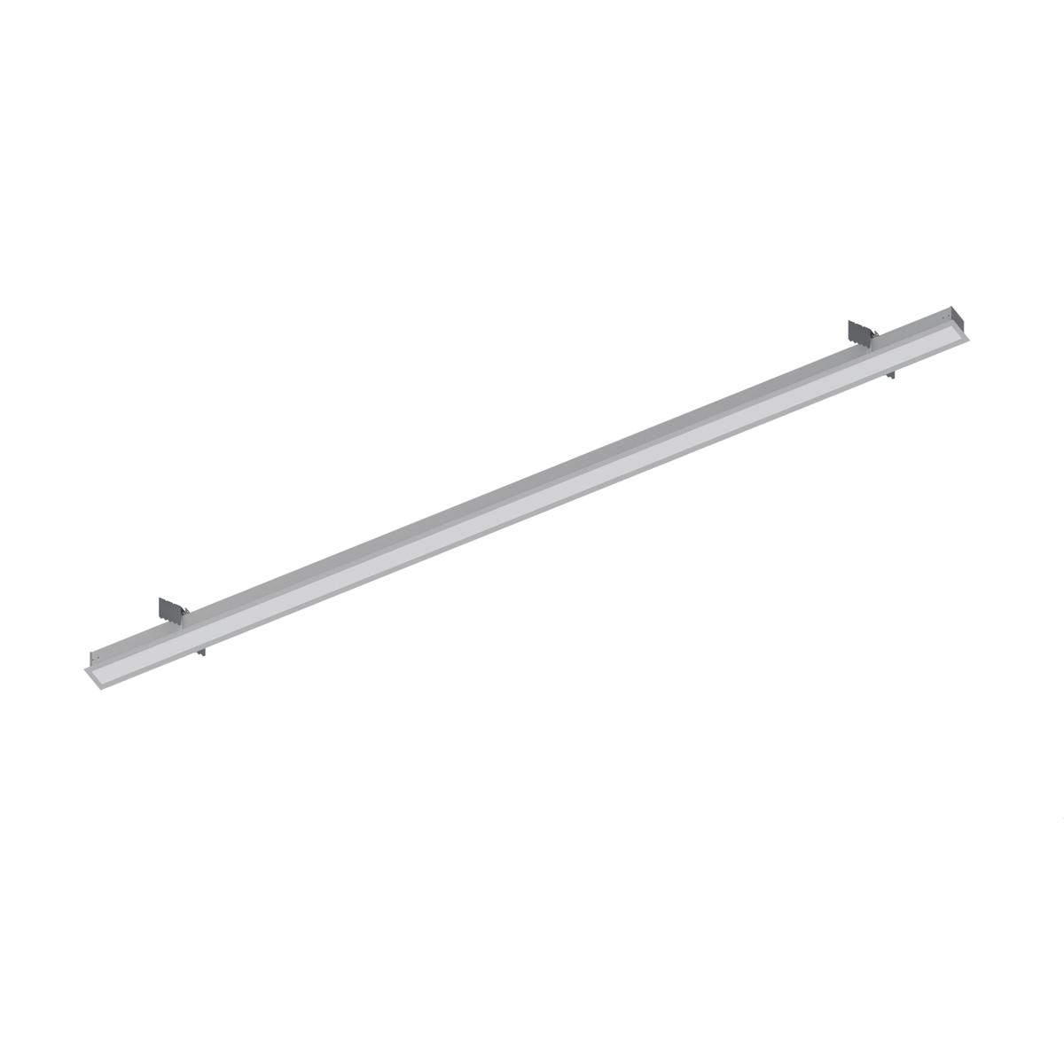 Nora Lighting NRLIN-81040A 8 ft. 4000K L-Line Recessed LED Linear, Aluminum