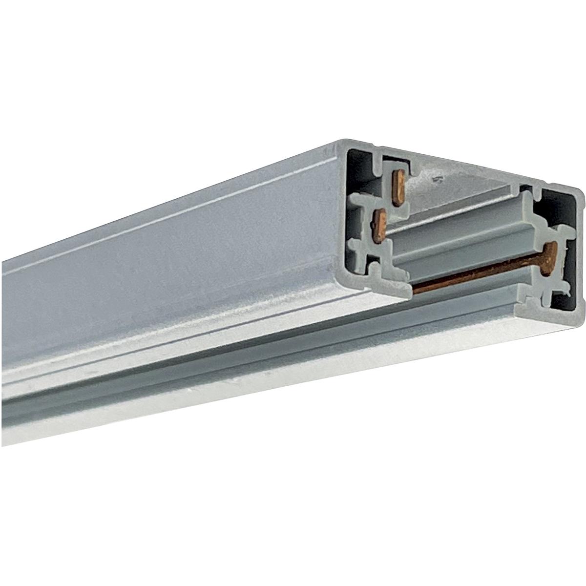 Nora Lighting NT-304SA Aaliyah 1 Light Silver Track Ceiling Light