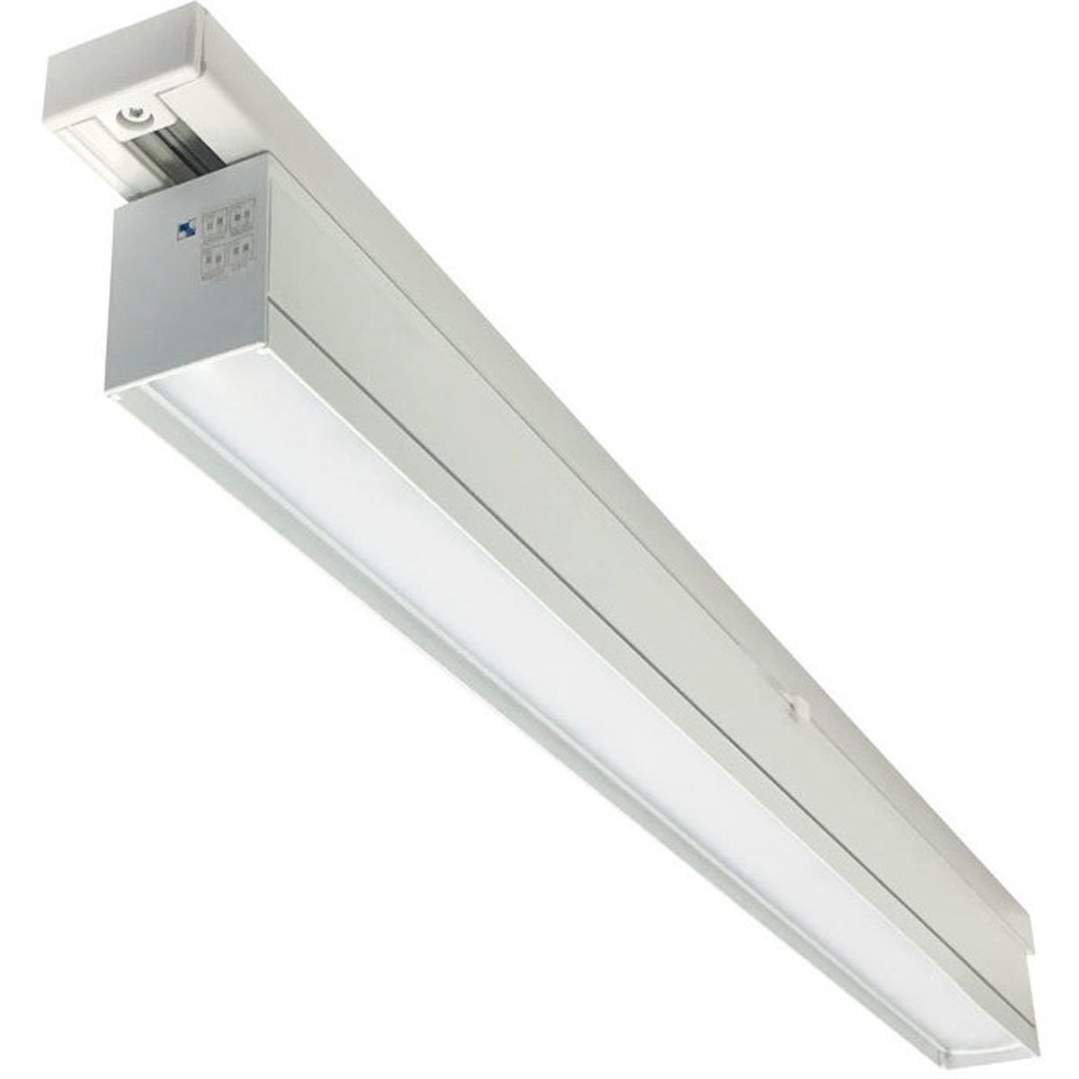 Nora Lighting NTE-LIN2TWW 2 ft. 30, 35 & 40K T-Line Tunable White Linear LED Track Head, White - 1600 Lumen