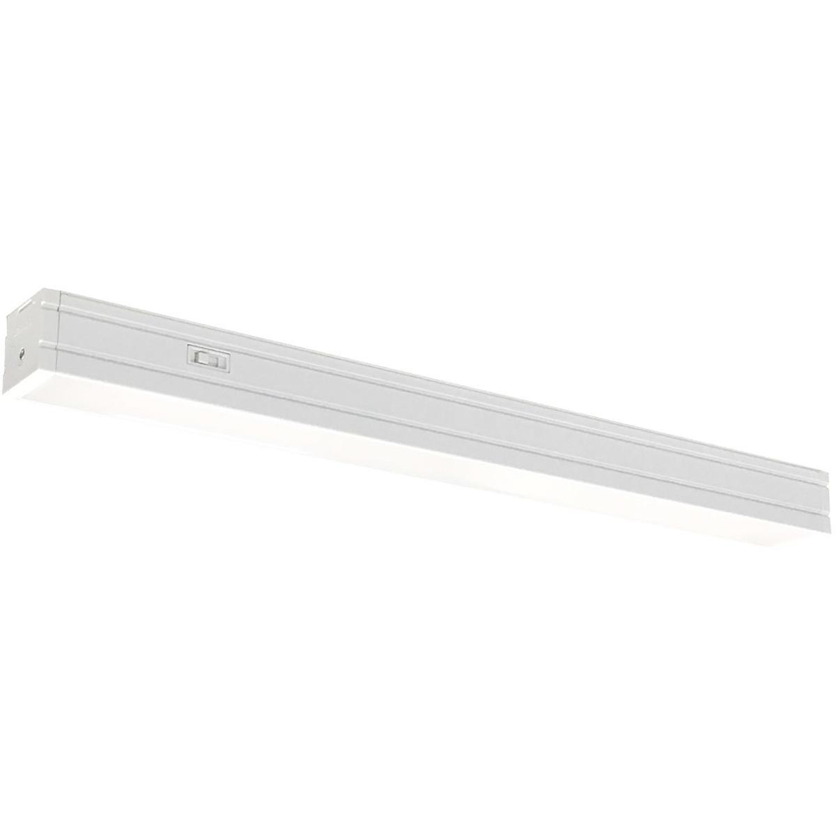 Nora Lighting NUDTW-9824-W 24 in. 3000, 3500 & 4000K Bravo Frost Tunable LED Linear Light, White