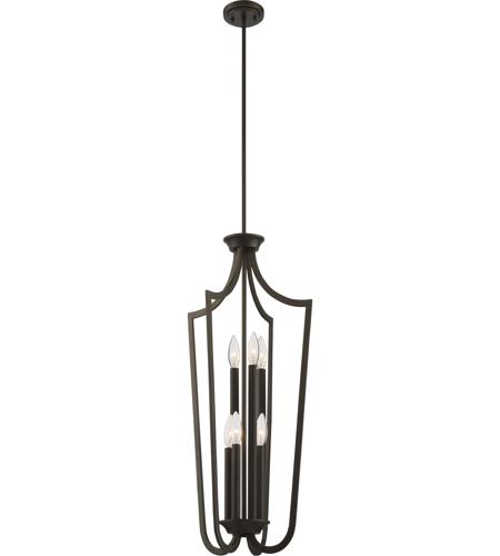 Nuvo 60 5977 Laguna 6 Light 17 Inch Forest Bronze Pendant Ceiling Light