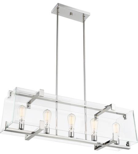 Polished Nickel Pendant Light nuvo 60 6295 shelby 5 light 11 inch polished nickel pendant ceiling light photo