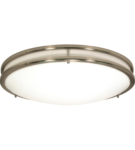 brushed nickel flush mount ceiling light led