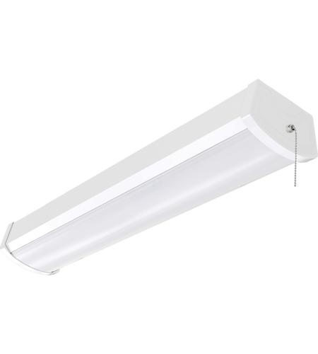 Nuvo 65 1091 Signature Led 6 Inch White Ceiling Wrap Ceiling Light With Pull Chain