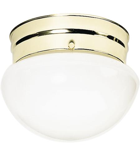 Nuvo Sf77 061 Mushroom Glass 2 Light 10 Inch Polished Brass