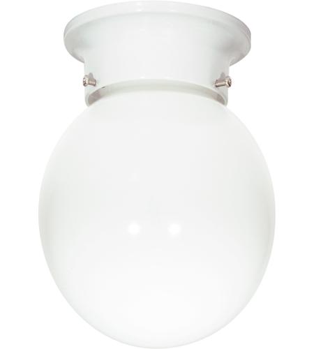 Nuvo Lighting White Ball 6" SF77-947 
