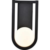 Nuvo 62/1620 Cradle LED 15 inch Matte Black Outdoor Wall Sconce 62-1620_006.jpg thumb
