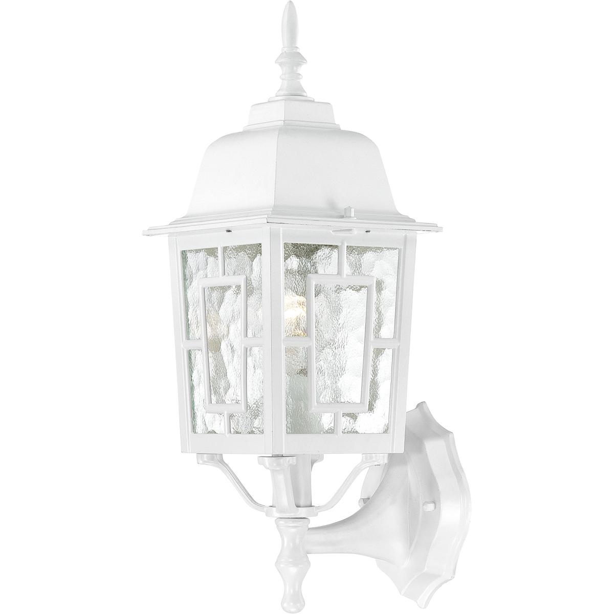 Nuvo 60/4924 Banyan 1 Light 17 inch White Outdoor Wall Lantern