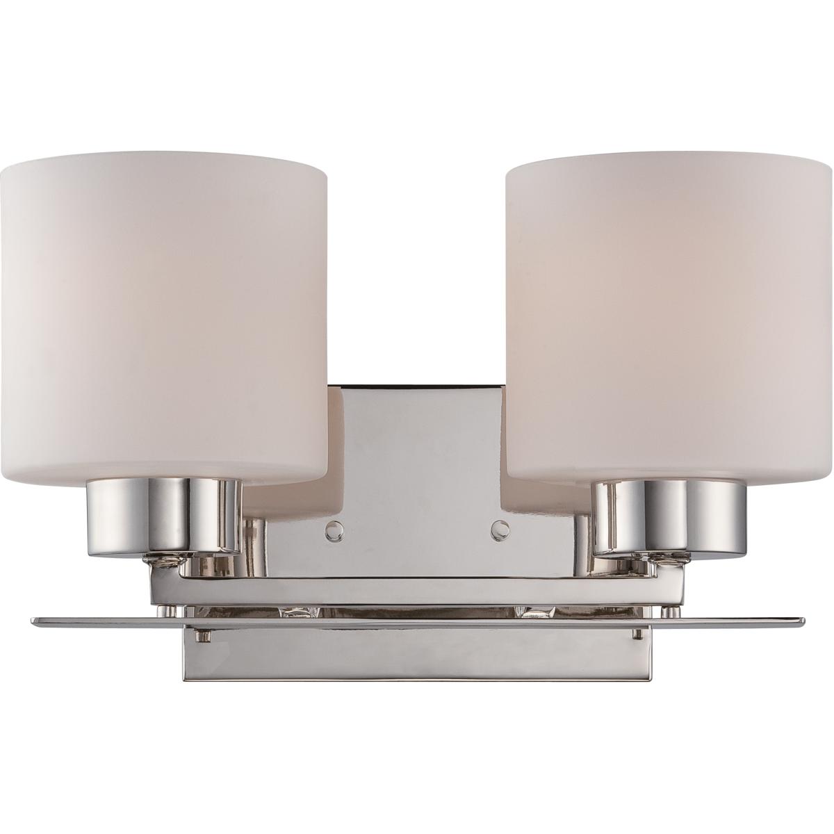 Nuvo Lighting 60/5202 Parallel Bathroom Vanity Light Polished Nickel eBay