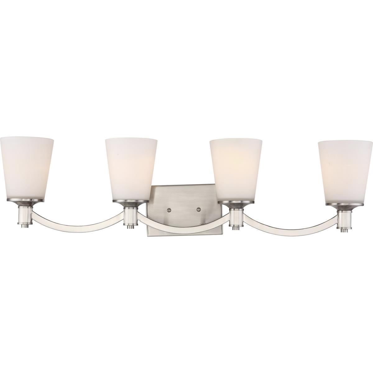Nuvo Lighting Laguna 33 Inch 4 Light Bath Vanity Light Laguna - 60/5874 - Transitional