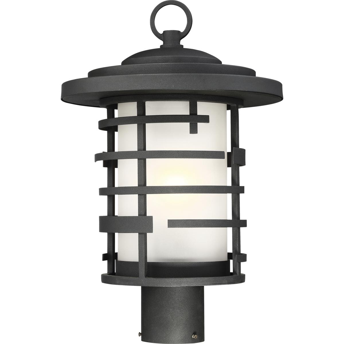 Nuvo 60/6406 Lansing 1 Light 17 inch Textured Black Outdoor Post Lantern