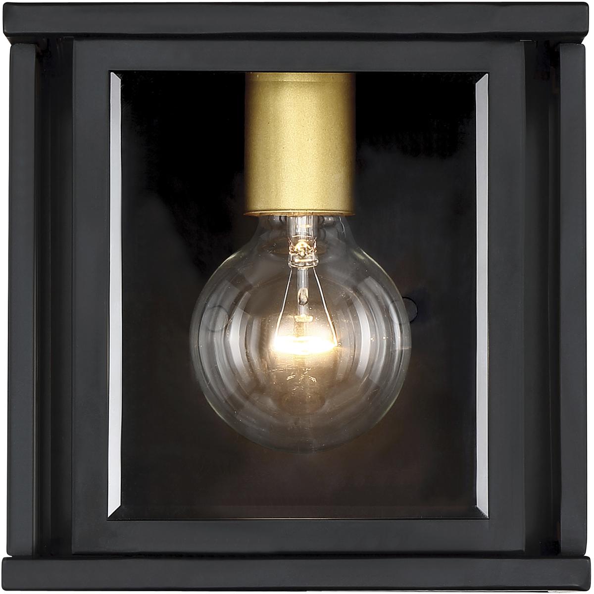Nuvo 60/6411 Payne 1 Light 8 inch Black Wall Sconce Wall Light