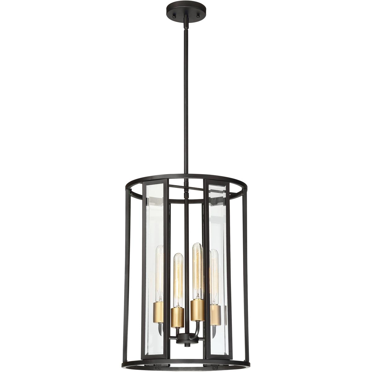 Nuvo 60/6415 Payne 4 Light 14 inch Midnight Bronze Pendant Ceiling Light