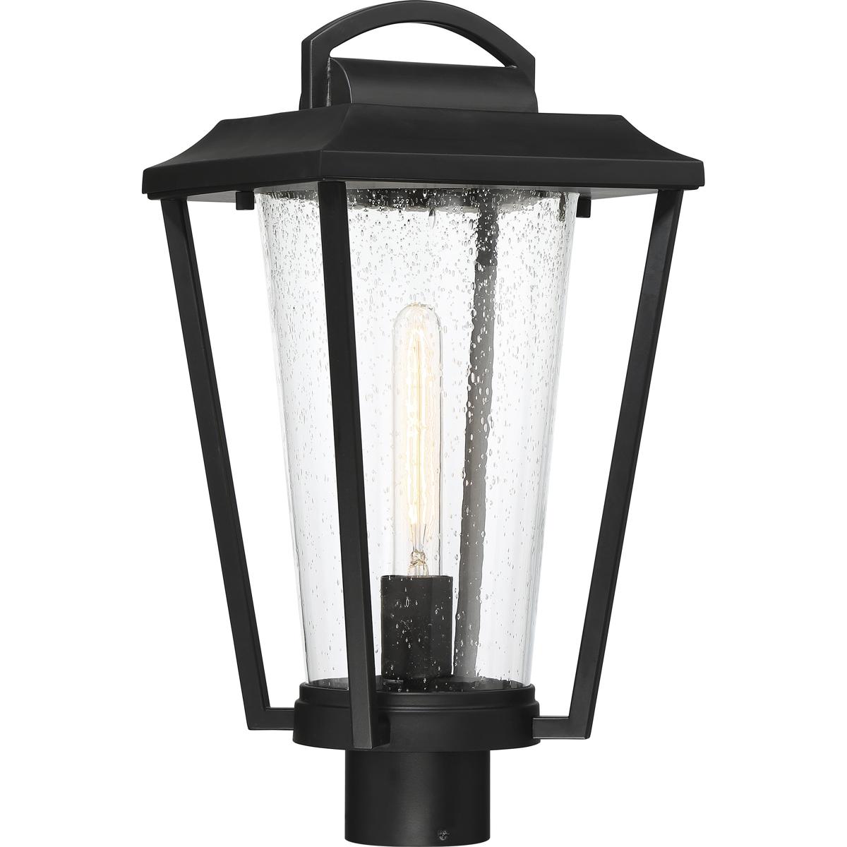 Fixture, Outdoor, Post, 1L, 60W, 120V, T9, Medium Base, Housing Finish: Aged Bronze