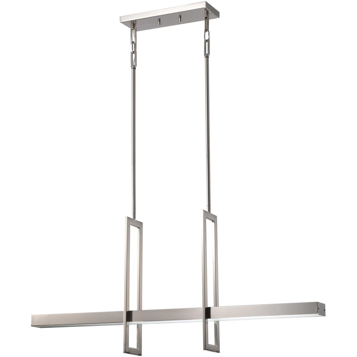 Nuvo Lighting Frame 4 Inch 3 Light LED Linear Suspension Light Frame - 62/136 - Modern Contemporary