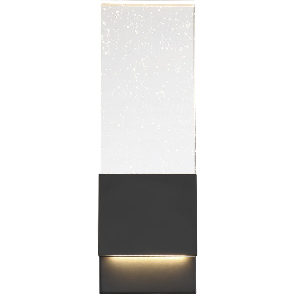Nuvo 62/1513 Ellusion LED 5 inch Matte Black ADA Wall Sconce Wall Light, Large
