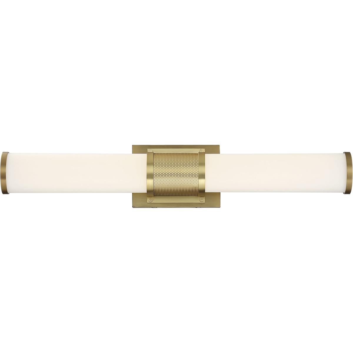 Nuvo 62/1602 Caper LED 24 inch Brushed Brass Vanity Light Wall Light