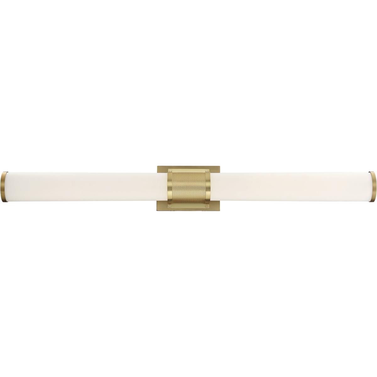 Nuvo 62/1603 Caper LED 36 inch Brushed Brass Vanity Light Wall Light
