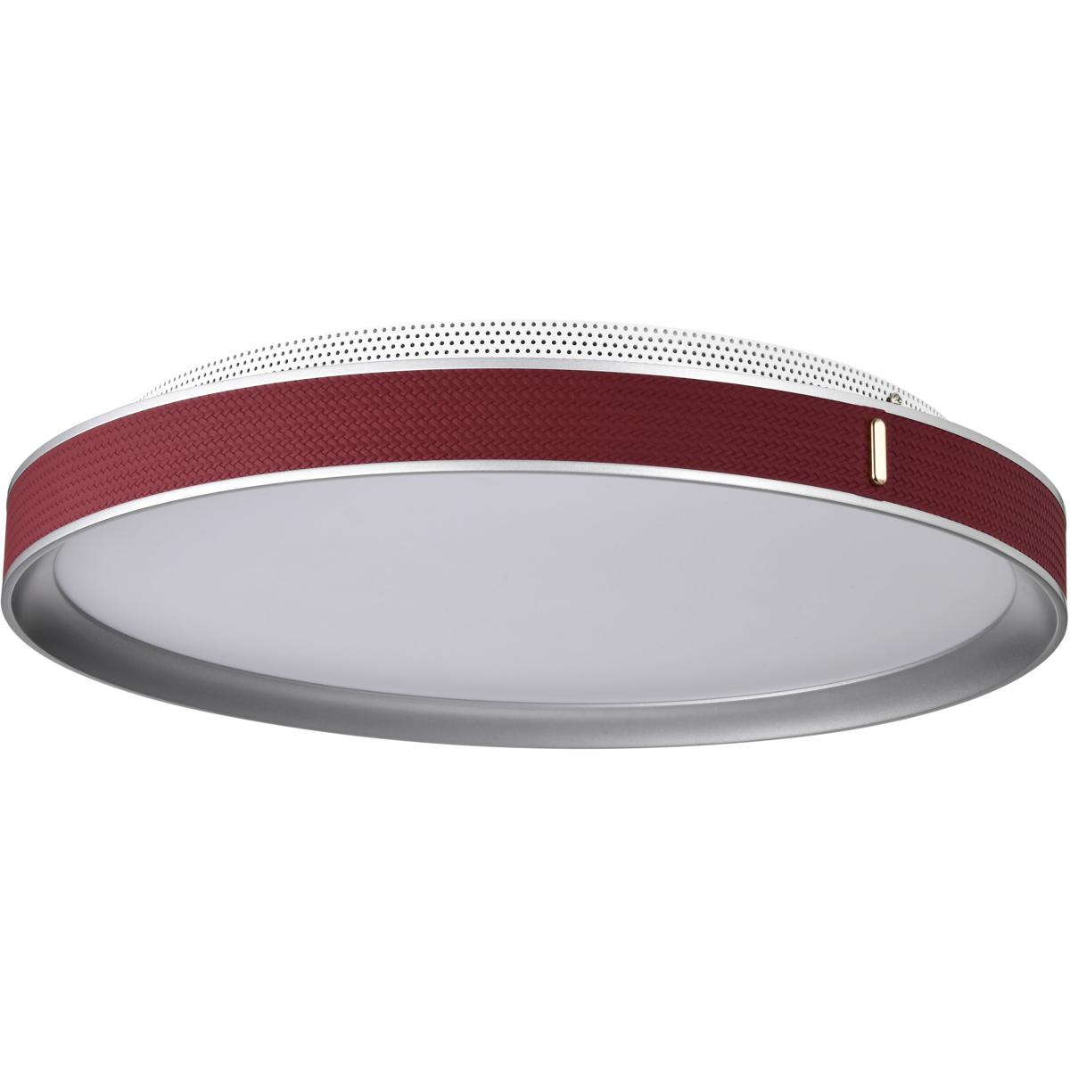 Nuvo 62/3012 Bandon LED 19.5 inch Gray Flush Mount Ceiling Light