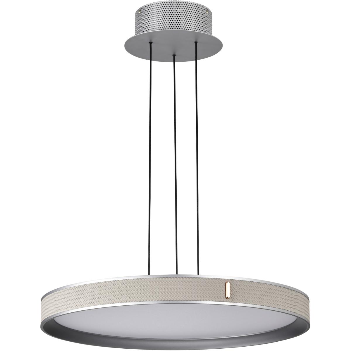 Nuvo 62/3021 Bandon LED 19.5 inch Gray Pendant Ceiling Light